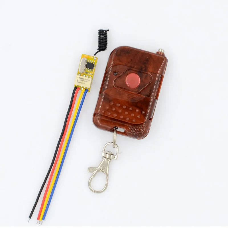 

Remote Keyless Entery DC 3.5V-12V 3.6V 3.7V 4.5V 5V 6V 7.4V 9V 12V Micro Relay Mini Wireless Remote Control Switch Long Rang