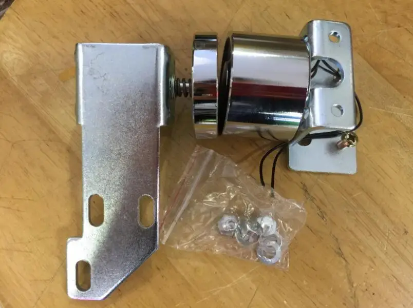 Auto Door Use Round Type Magnetic Lock Circular Shape Glass