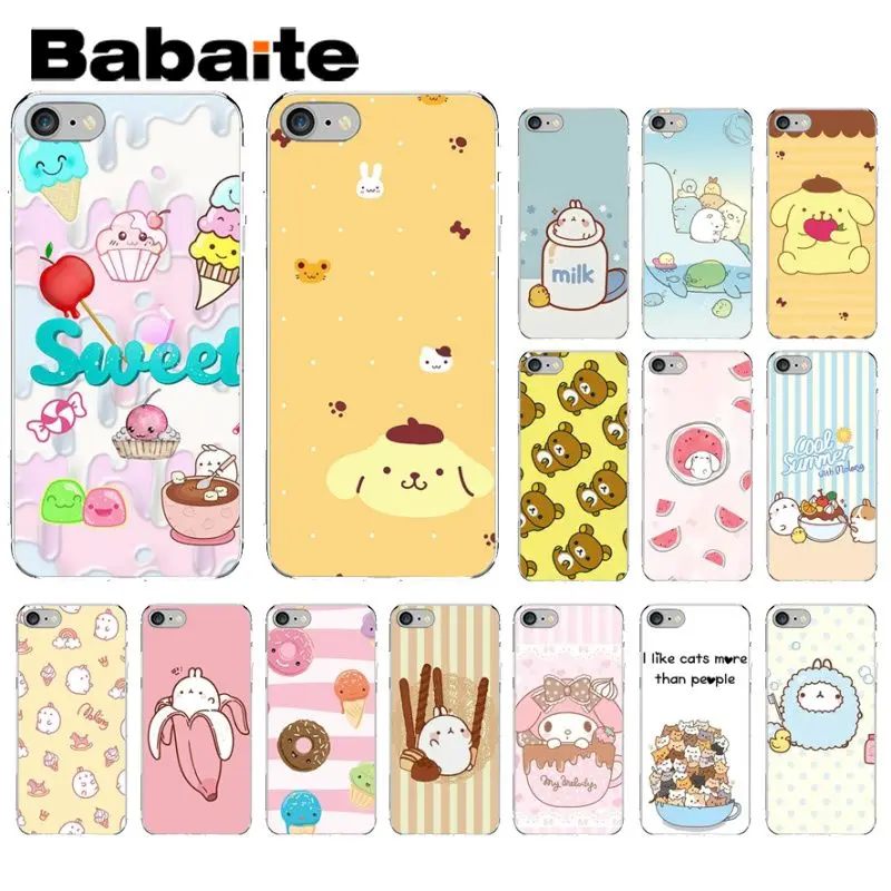 Babaite Kawaii Box Potatoes and rabbits Transparent Soft Shell Phone Cover for iPhone X XS MAX 6 6s 7 7plus 8 8Plus 5 5S SE XR | Мобильные