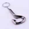 Large style Game Dota 2 Keychain as bottle opener Pudge's Meat Hook Weapon Model porte clef Key ring Pendant jewelry For Men ► Photo 3/6