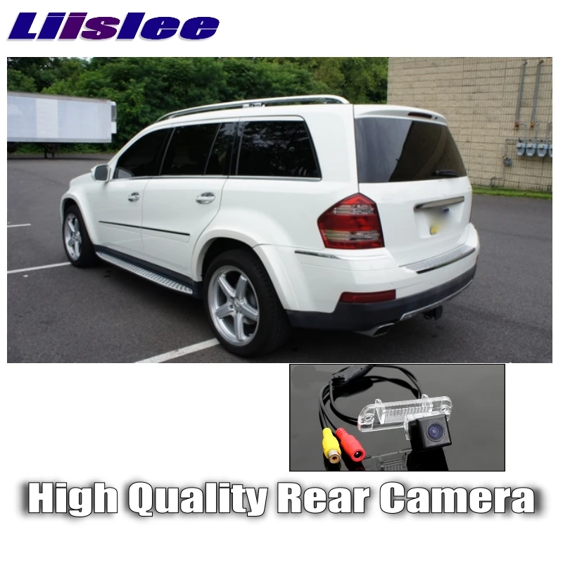 

Liislee автомобильная камера для Mercedes Benz GL X164 Ultra HD, камера заднего вида imag для вентиляторов, CCD + RCA