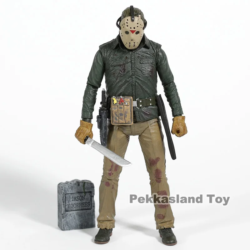 NECA Friday the 13th Part VI: Jason Lives ПВХ фигурка Коллекционная модель игрушки