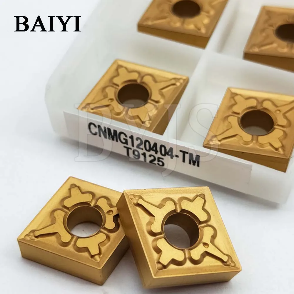 10 шт. Tungaloy CNMG120404/08 TM T9125 резак для станка типа CNMG 120404 TM T9125 CNMG 120408 TM T9125 внешний токарный резак