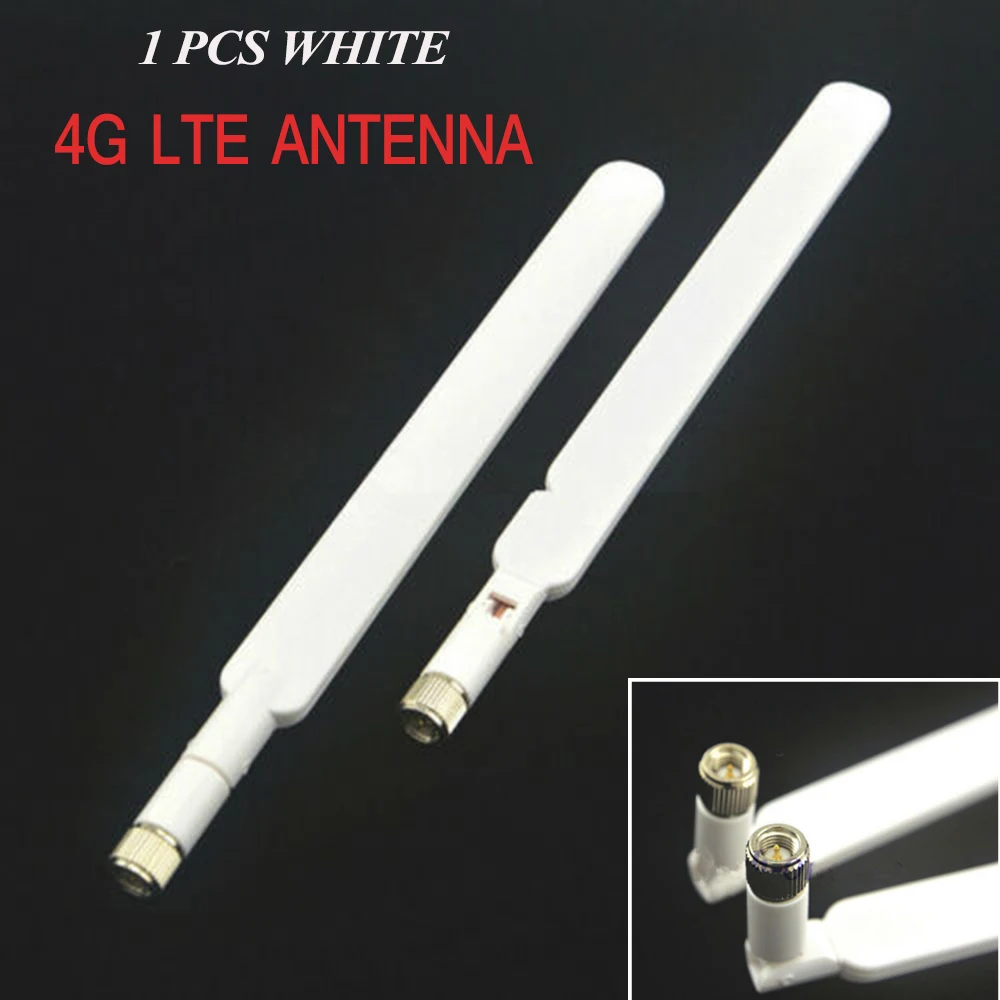 

5dBi 4G LTE Router Antenna 1 Pcs White SMA Male D-type For HUAWEI B315/B310/B525