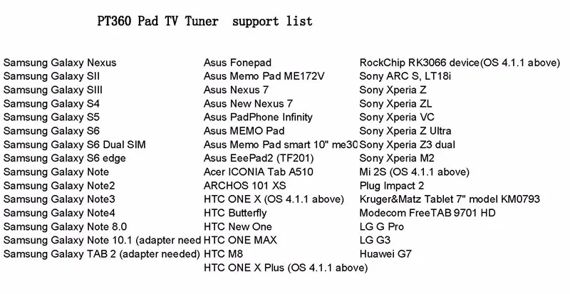 DVB-T2 микро USB ТВ-тюнер Geniatech MyGica PT360 DVB T2 Pad TV HD stick эфирный приемник dvb-t для android телефона планшета