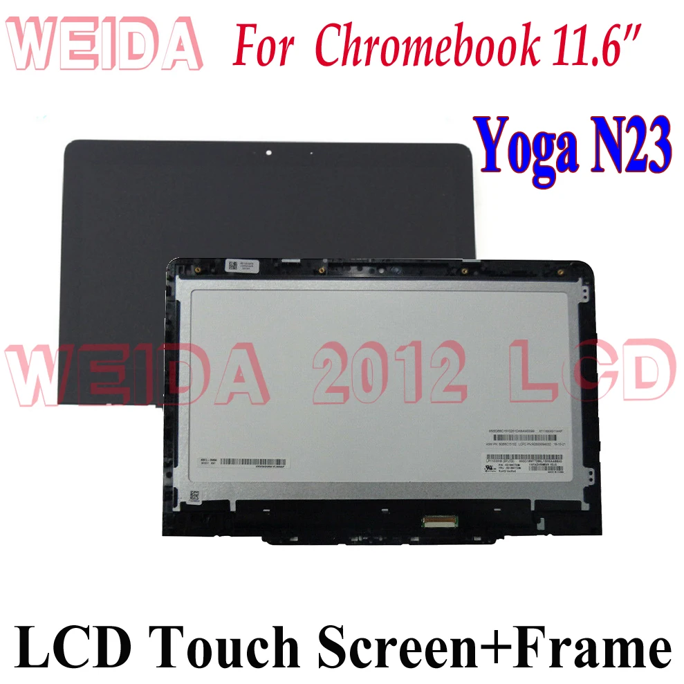 WEIDA lcd Replacment 11," для lenovo N23 Yoga lcd дисплей сенсорный экран в сборе с рамкой