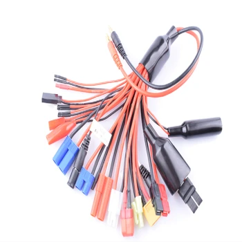 

19 in 1 Adapter cord with 19connectors for Battery,Charger,Motor,ESC ,RC Planes Cars Boat Drone