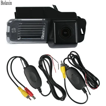 

Bolaxin Auto Accessorries Car-styling 2.4G Wireless CCD Car Reverse Rear View DVR Camera for VW Polo V (6R) Golf 6 VI Passat CC