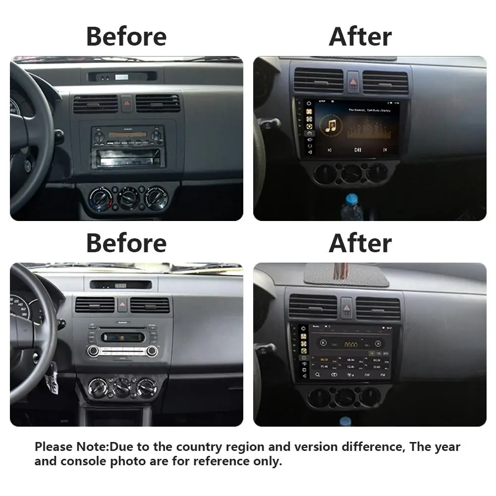 Excellent Car Multimedia Player Android 8.0 Autoradio MP5 Player Auto Radio Camera 1 Din 10.2in 1080 Touch Screen for Suzuki Swift 2005-10 16