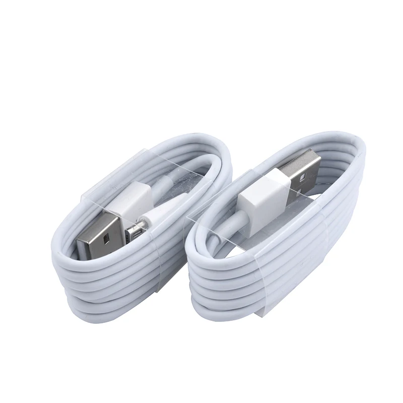 Koop Groothandel 5 Stks partij i6 Usb kabel Voor IPhone X Netsnoer Lader USB Voor IPhone 5 S 6 6 S 7 8 Plus ipad Telefoon Kabels 1 M Witte Draad