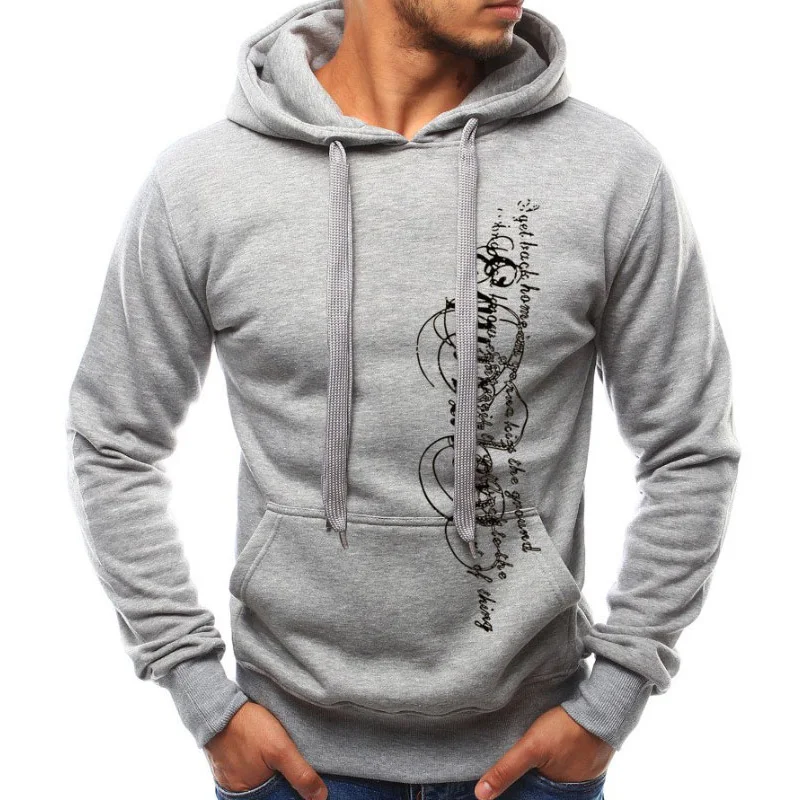 JCCHENFS 2018 Brand Mens Sweatshirts Letter Print Fashion
