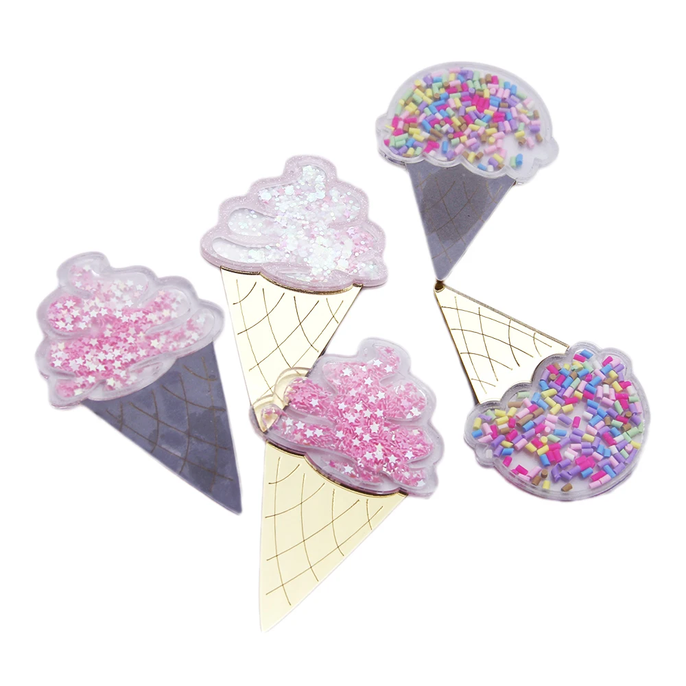 

David accessories ice cream accessories acrylic For Wedding Party Decoration Sewing DIY Craft Accessories,1Yc5816