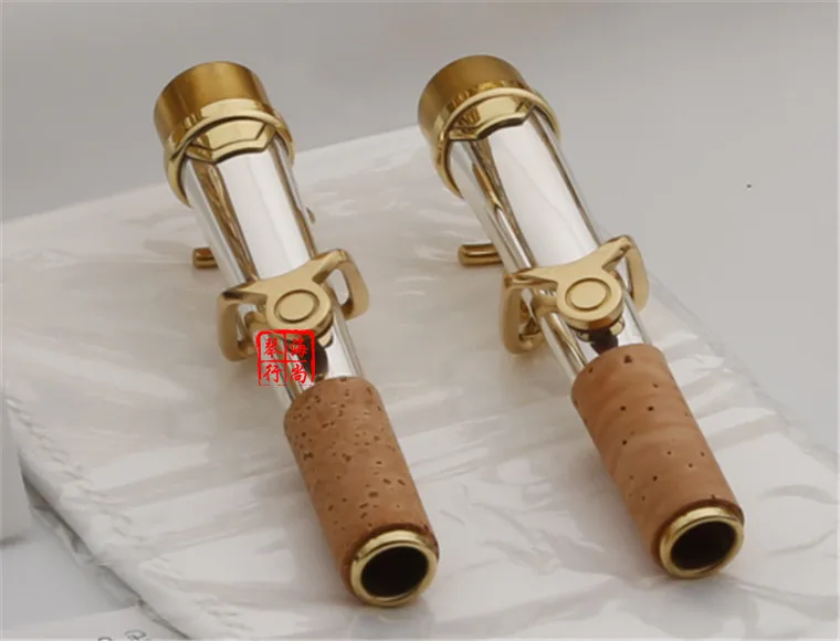 New Arrival Saxophone YANAGISAWA W037 Soprano B(B)  Brass Silver Plated Gold Key B Flat Sax With Mouthpiece Case Free Shipping