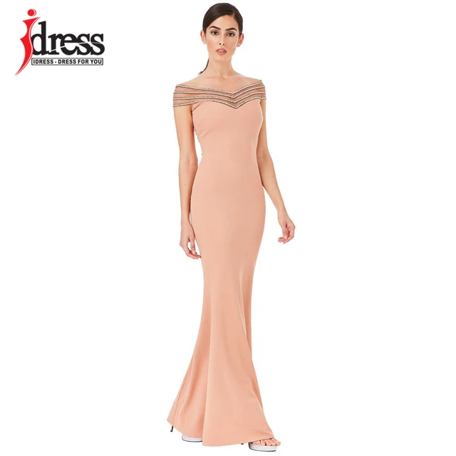 Maxi Dresses for Wedding Peach
