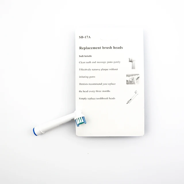 4pcs for Oral B Toothbrush Heads Sensitive Clean SB-17A Free shipping 4