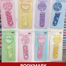Цветочная Закладка на магните, красочный цветок Магнитный Bookmarks для книг, магнитные зажимы, бумажные закладки