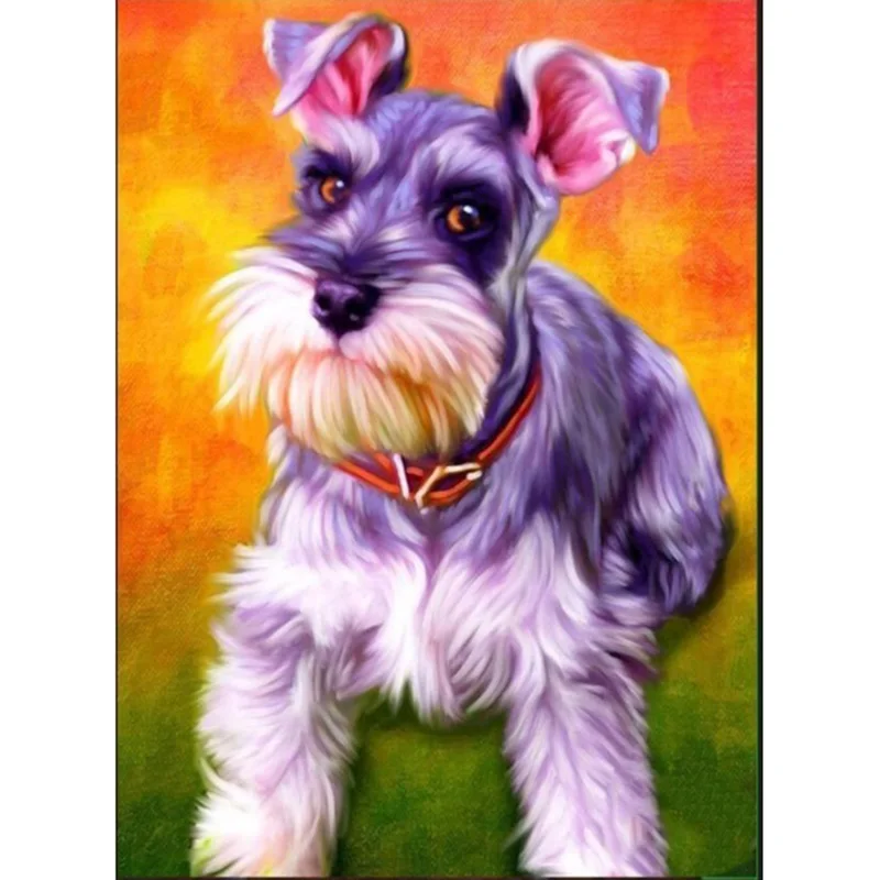 DIY 5d Diamond Painting Animal Dog Full squareround Diamond Embroidery Sale Diamond Picture Of Rhinestones Home Decor Gift