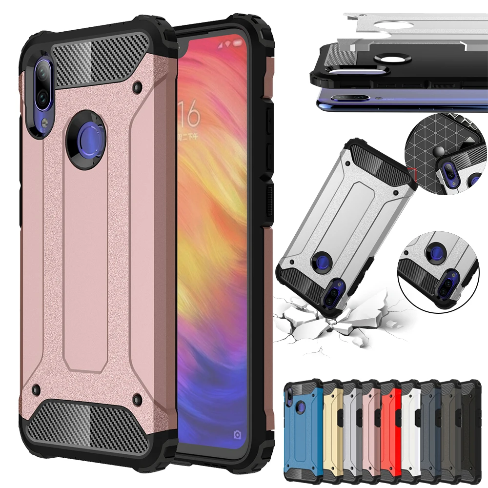 Чехол для Xiaomi Redmi Note 7 роскошный противоударный чехол 6 Pro 6A 5 оболочка | Мобильные