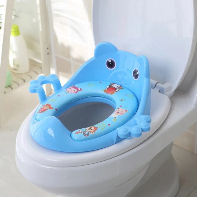 Baby Toilet Potty Seat Children Potties Seat With Armrest Girls Boy Toilet Training Potty Safety Cushion Comfortable Infant Care 3
