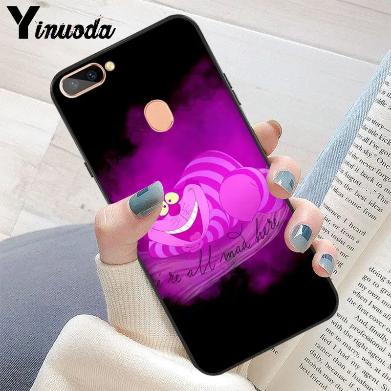 Cheshire Cat We are ALL IN Purple and Pink