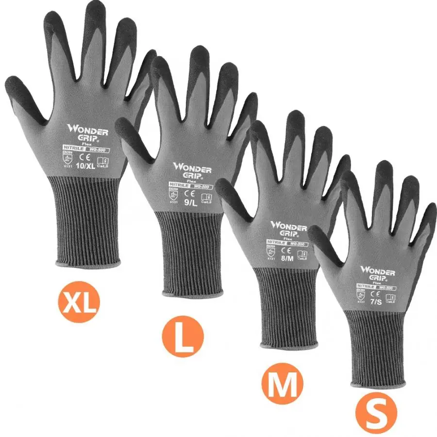 Защитные перчатки анти-скользящие защитные перчатки для защиты от масла и износостойкости рабочие перчатки защитные перчатки
