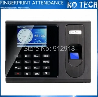 

Free Shipping KO-M5800 Hot Selling Self-Service Attendance Machine Automatically Generate Attendance Report