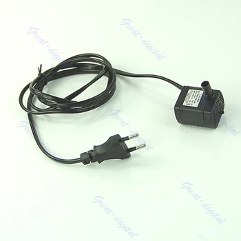 

EU Plug AC 220V 3W Submersible Water Pump Aquarium Fountain Air Fish Pond Tank Nov2-A