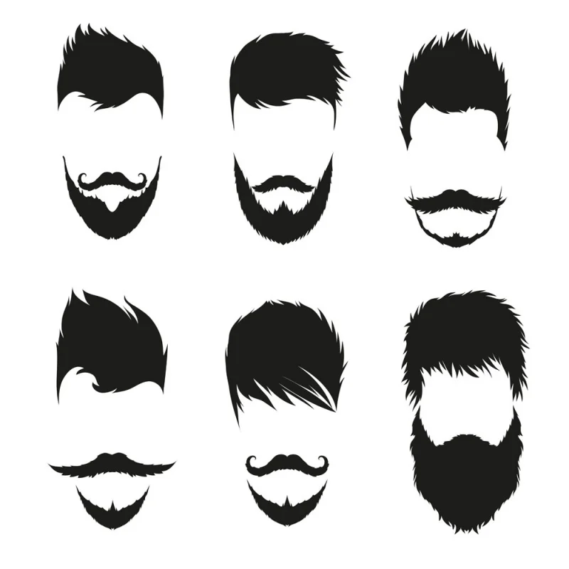 Fast Beard Whiskers Mustache Beard type growth pen Fast Effective Easy to Use spray Shape Drawing 4