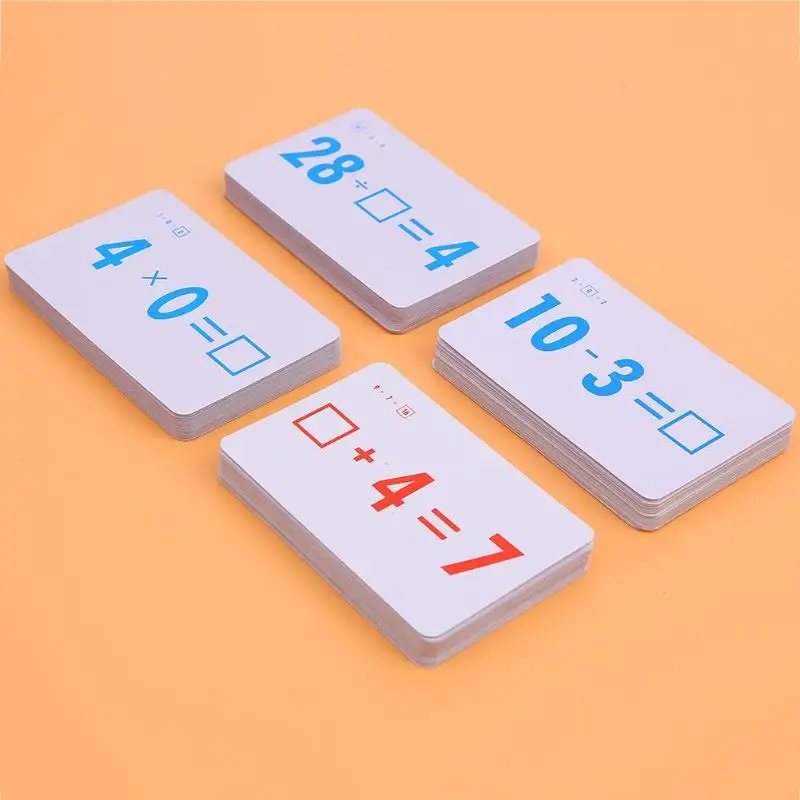 Los niños Montessori Educativos aritmética tarjetas digitales de los niños de la primera infancia juguetes Educativos aritmética tarjetas enseñanza SIDA