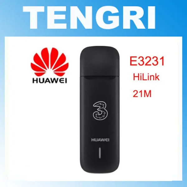 

Original Unlocked HUAWEI E3231 HSPA+ 3G 21Mbps HiLink USB Modem WCDMA 2100MHz