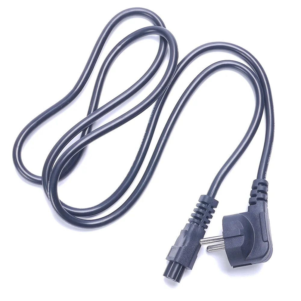 1,2 м C5 IEC чайник Европейский 2-контактный круглый AC EU Plug Мощность кабельный ввод шнура для ПК PCU