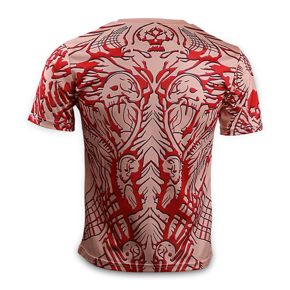 2017 Movie Guardians of the Galaxy 2 Drax T-shirt Man Lycra Short Sleeve 3D Print Cosplay Destroyer Adult Halloween Party (2)