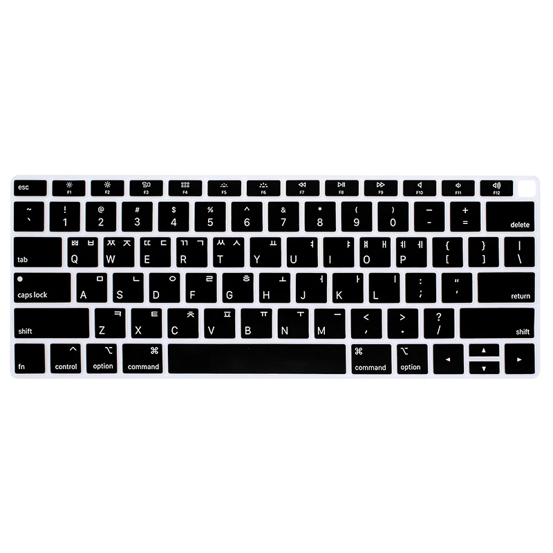 HRH корейский Тайский Русский тайваньский язык силиконовый чехол для клавиатуры ноутбука протектор для MacBook New Air 1" выпуск A1932
