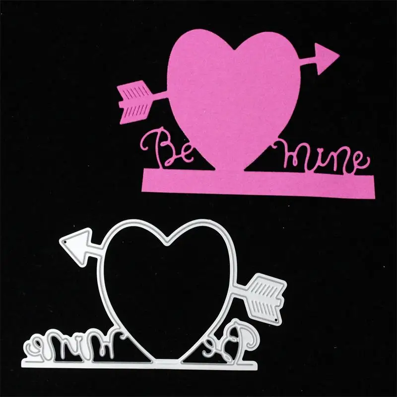 

YPP CRAFT Heart Metal Cutting Dies Stencils for DIY Scrapbooking/photo album Decorative Embossing DIY Paper Cards