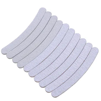 

20Pcs/Lot Grey Acrylic Nail Files Nail Art Buffer Sanding Nails File Salon Glitter Sandpaper DIY Manicure Tools