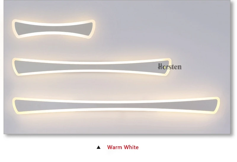 Modern Simple LED Mirror Lights 40-120cm Long Wall Lamp For Bathroom Bedroom Aluminum Acrylic Wall Sconce Lamp 110-220V (9)