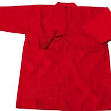 Красный японский Куртка Кендо keiko GI айкидо форма кунг-фу костюмы боевых искусств Кендо костюм