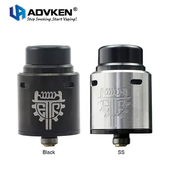 

New Original Advken Twirl RDA 24mm Diameter with BF Pin Top Airflow Control for Most Squonk MODs Vs Dead Rabbit RTA/ Manta RTA