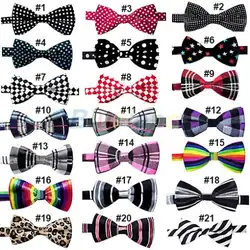 Мода 2016 года новинка Мужская Уникальный Смокинг Bowtie Свадебные галстук-бабочка галстук 21 Стили Палочки 8mhk
