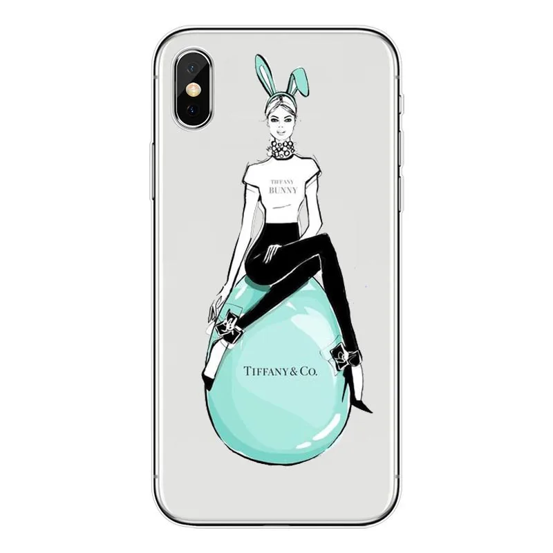Силиконовый чехол для iPhone 7 Plus XS Max 5S SE 6 6S Holly Golightly|Чехлы-накладки| |