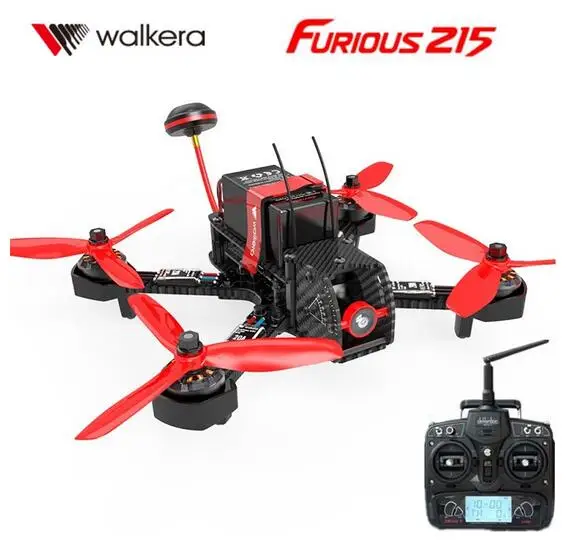 Walkera продукт! Furious 215 RC гоночный Дрон с передатчиком DEVO 7 RC Квадрокоптер с камерой 600TVL и F3 управление полетом