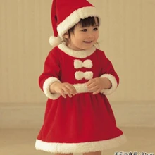 Рождественская одежда для маленьких девочек; платье для малышей с Санта-Клаусом; детский нарядный костюм; зимние костюмы;