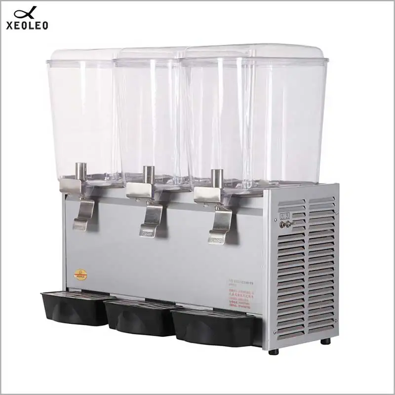 XEOLEO Three jars Cold&Hot Drink machine 18L*3 Fountain type Beverage