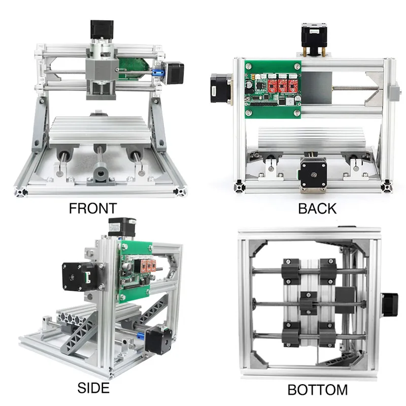 CNC 1610 Mini CNC Laser Engraving Machine DIY With ER11 Pcb illing Machine Wood Carving Router GRBL Control CNC Router Table (8)