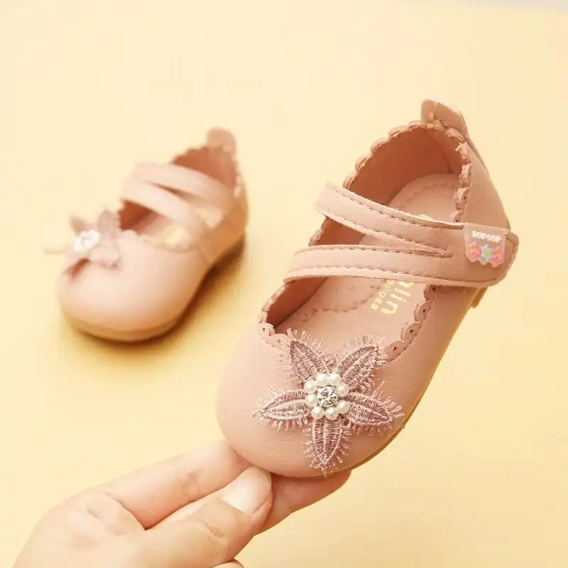 leather baby shoes girl