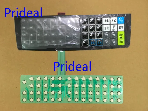 Prideal New keyboard internal circuit Chinese word skin film for DIGI RM50 RM-50EL RM50LP electronic scale printer | Компьютеры и офис