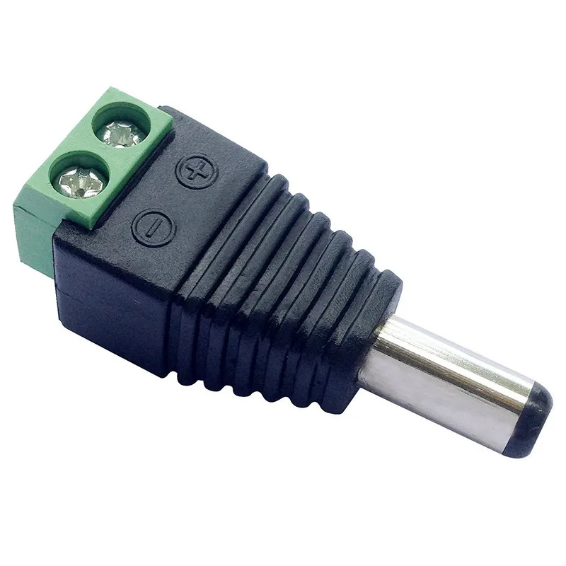 5 pair 2.1x5.5mm DC Power Cable Jack Adapter Connector Plug