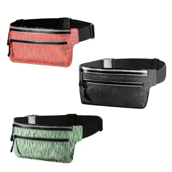 

Slim Sport Runner Waist Bum Phone Bag Lycra Running Jogging Belt Pouch Zip Fanny Pack