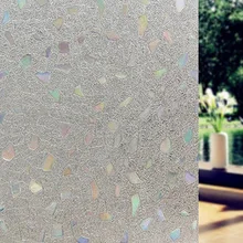 2*(45x100 см) Статическое электричество цепляется без клея клейкие оконные пленки личные наклейки на окна матовые непрозрачные полупрозрачные целлофан