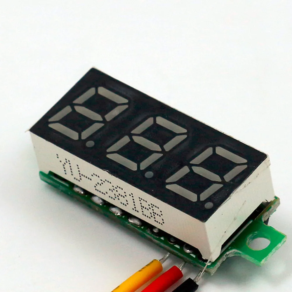 Мини вольтметр 0 36 дюйма 100 в|voltmeter tester|dc 0-100vvoltage meter |